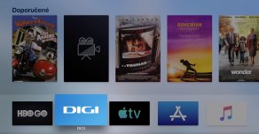 DIGI TV: vyzkoušeli jsme novou internetovou televizi pro Apple TV se stovkou programů