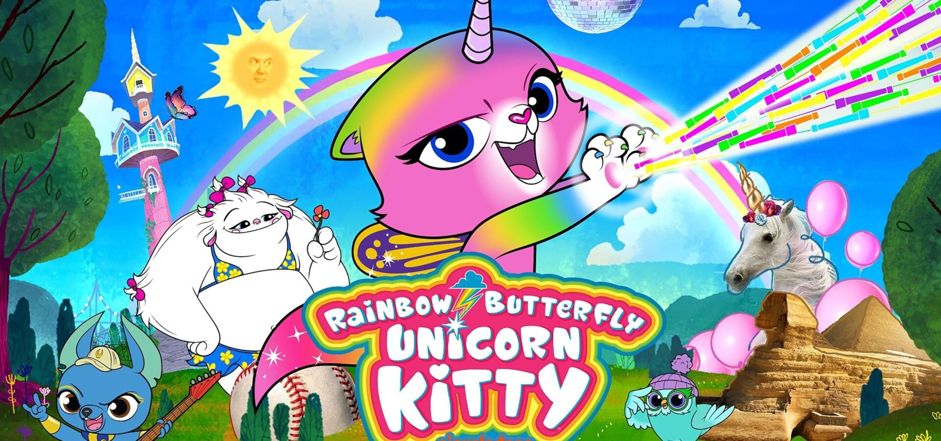 Rainbow Butterfly Unicorn Kitty