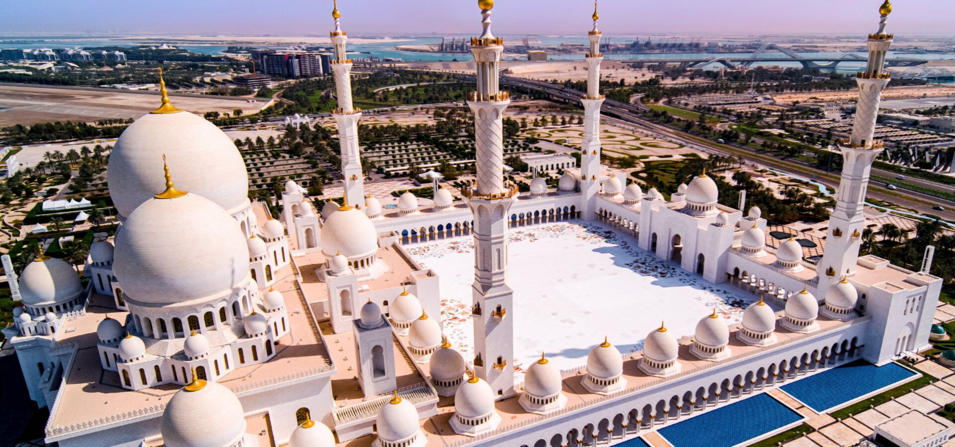 Spojené arabské emiráty z výšky