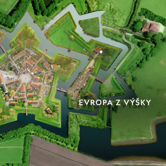 Evropa z výšky