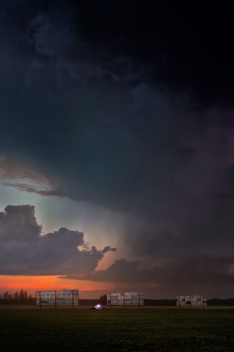 Tři billboardy kousek za Ebbingem