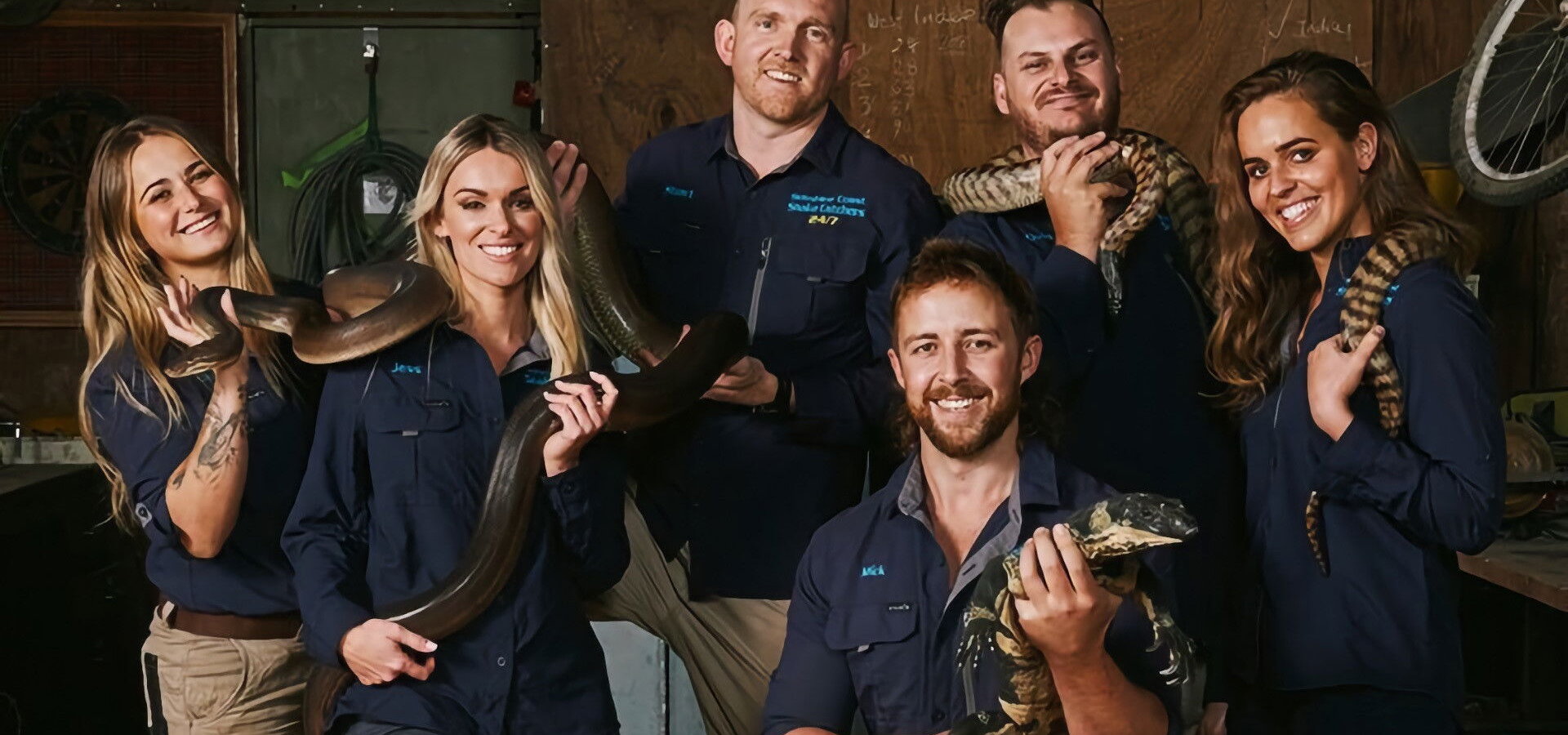 Australští lovci hadů