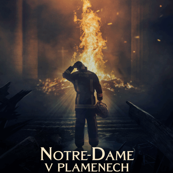 Notre-Dame v plamenech