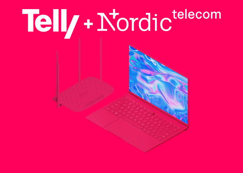 Bezdrátový internet Telly+Nordic Telecom