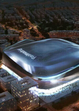 Fotbalový stadion Realu Madrid