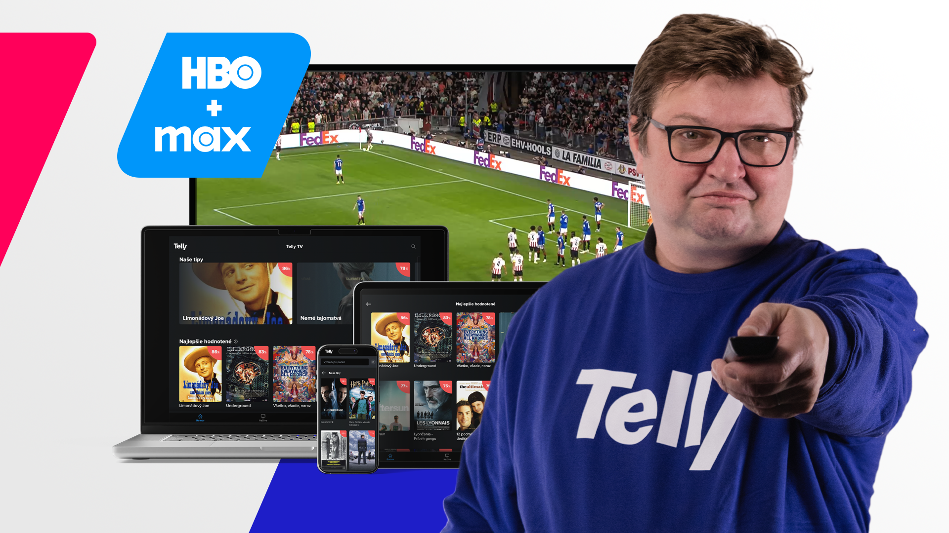 Telly First Telly reaguje na změny na televizním trhu a přináší výhodnější ceny pro ...