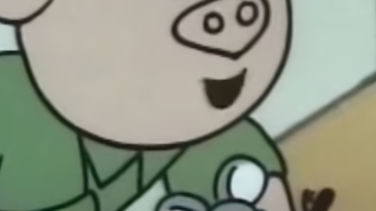 Myš, která prochází zdí