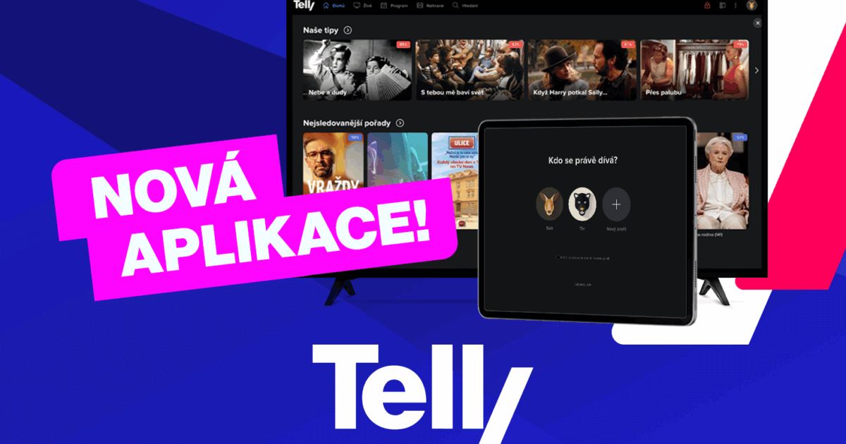Telley Telly nasazuje nové aktualizace: přicházejí uživatelské profily i ...