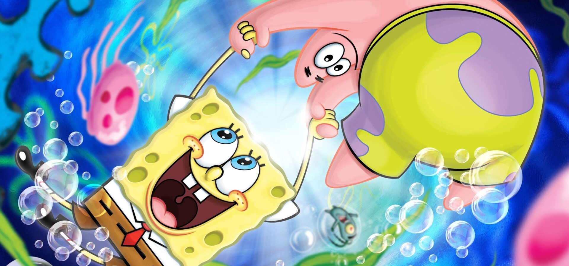 Spongebob v kalhotách