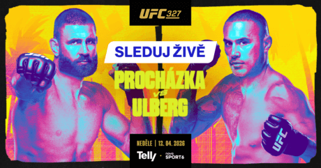 Sleduj živě UFC 327: Procházka vs Ulberg, 12. 4. na Nova Sport 6