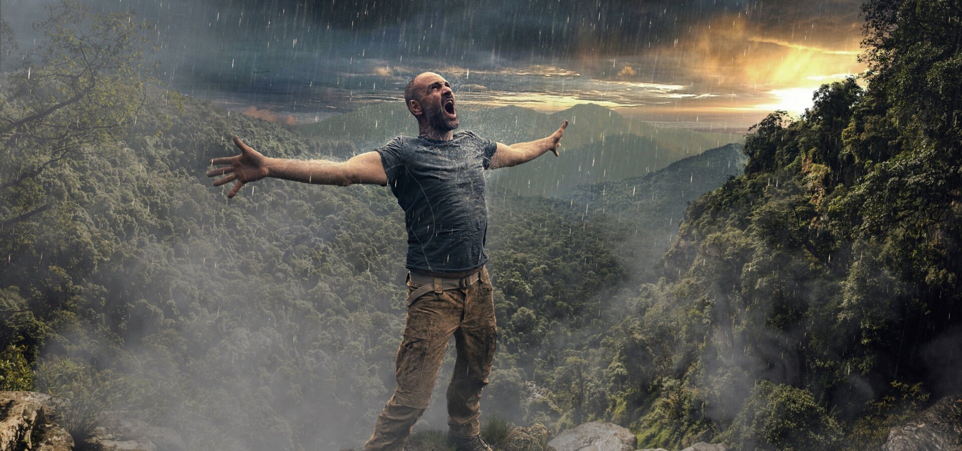 Ed Stafford: ponechán svému osudu