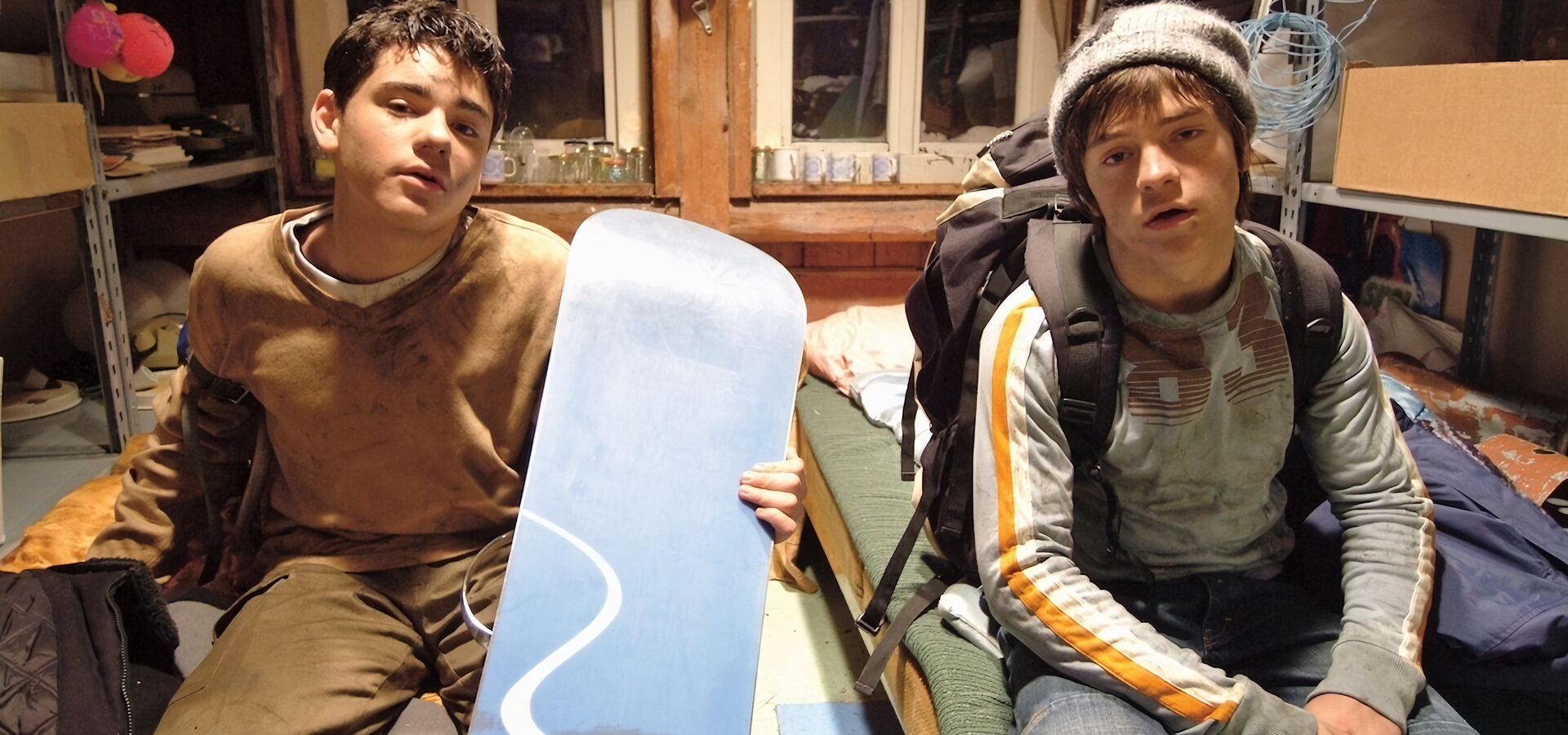 Snowboarďáci