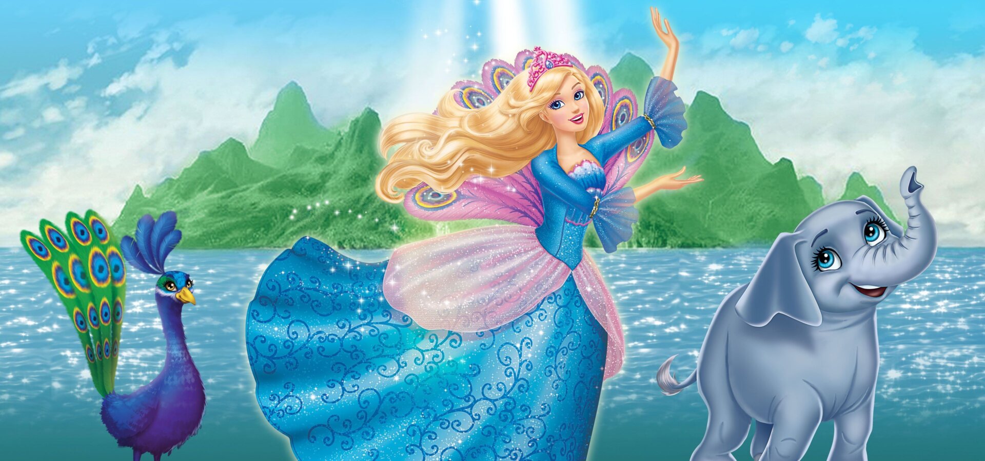 Barbie jako princezna z ostrova