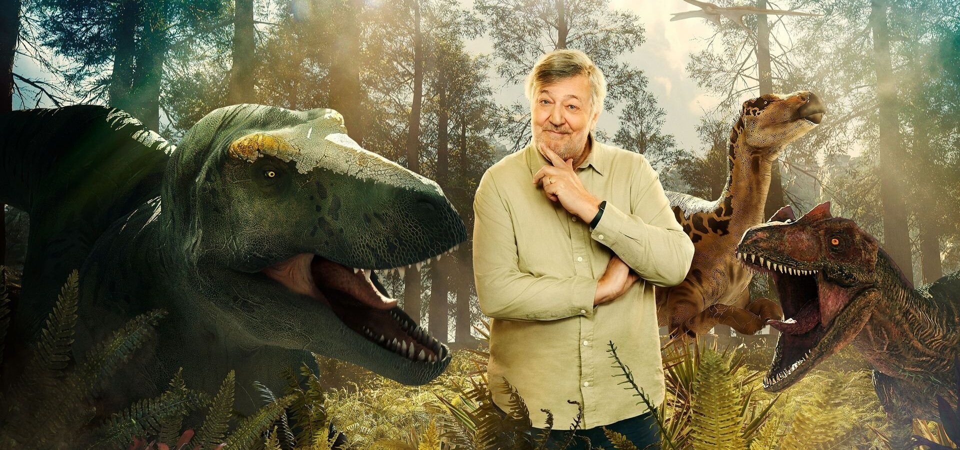 Dinosauři se Stephenem Fryem