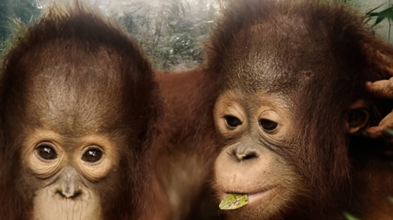 Orangutaní škola v džungli
