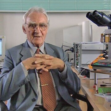 Armin Delong - tvůrce elektronového mikroskopu
