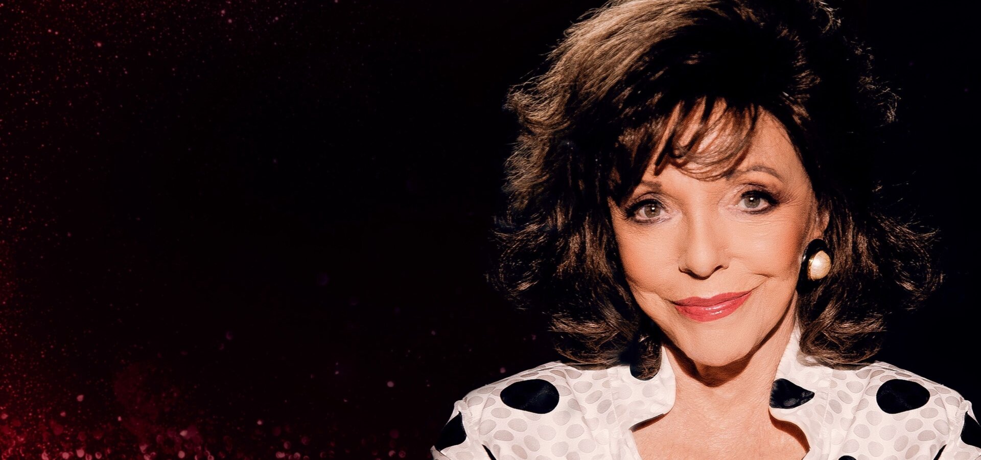 Joan Collinsová zblízka