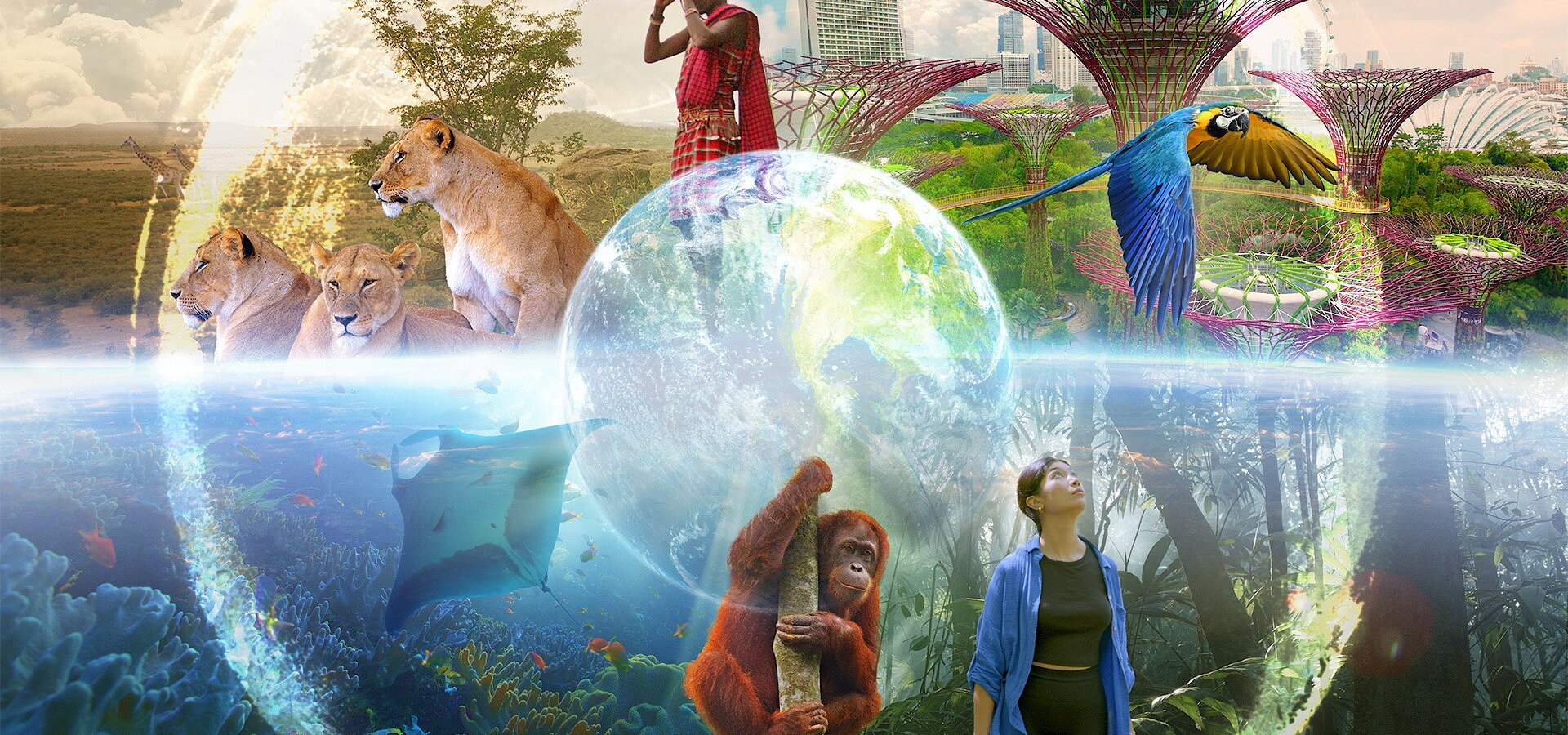Soužití lidí a zvířat na jedné planetě