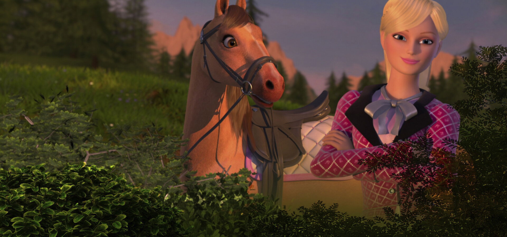 Barbie a Poníková akademie