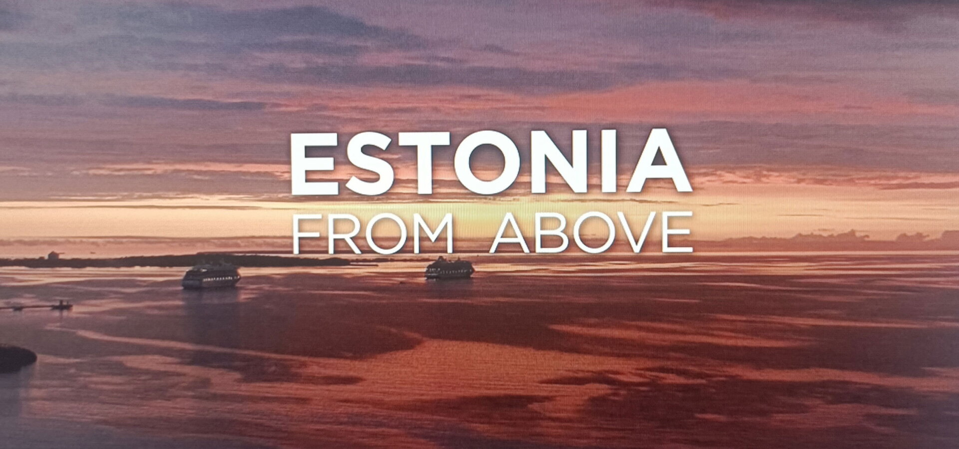 Estonsko z výšky