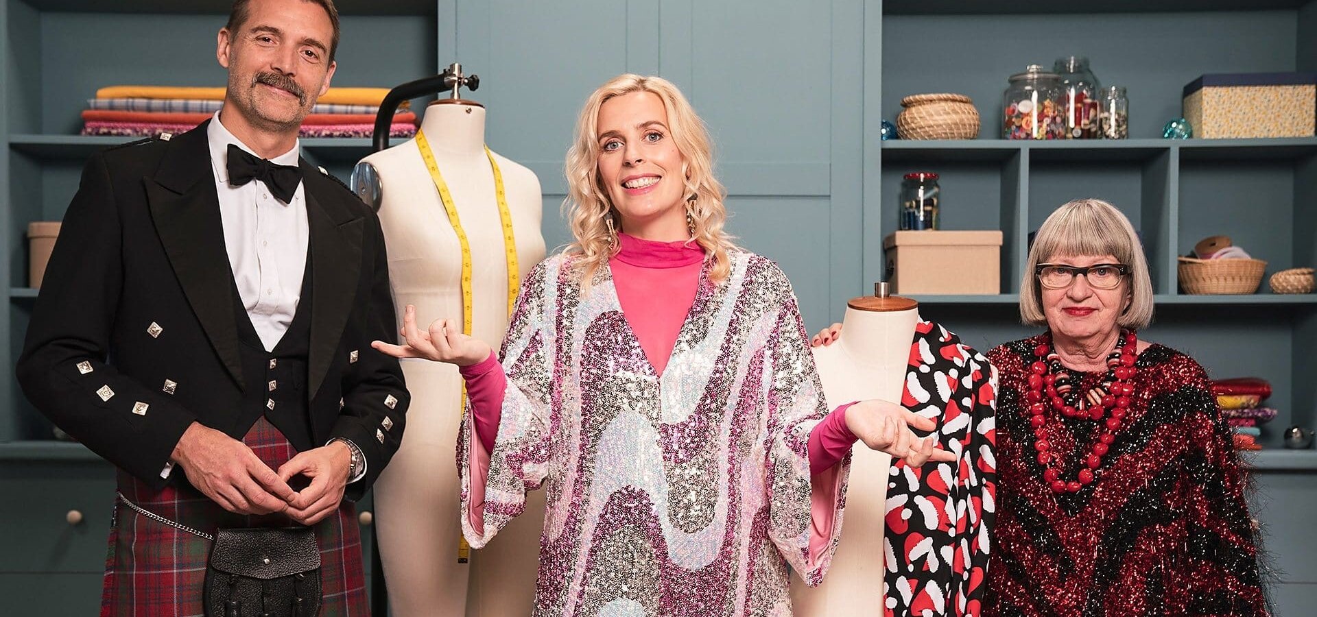 Šije celá Británie