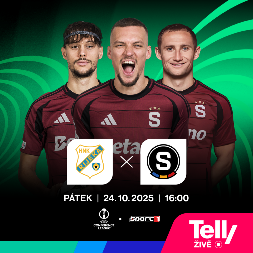 Kde sledovat Rijeka – Sparta Praha ŽIVĚ? | Telly