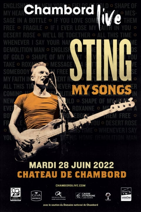 Sting – koncert na zámku Chambord