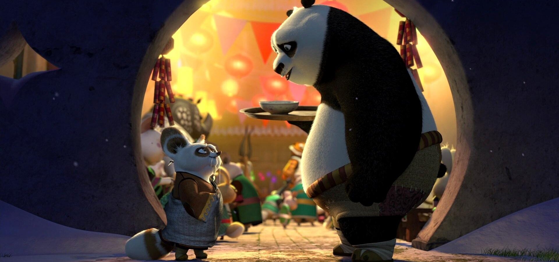 Kung Fu Panda slaví svátky
