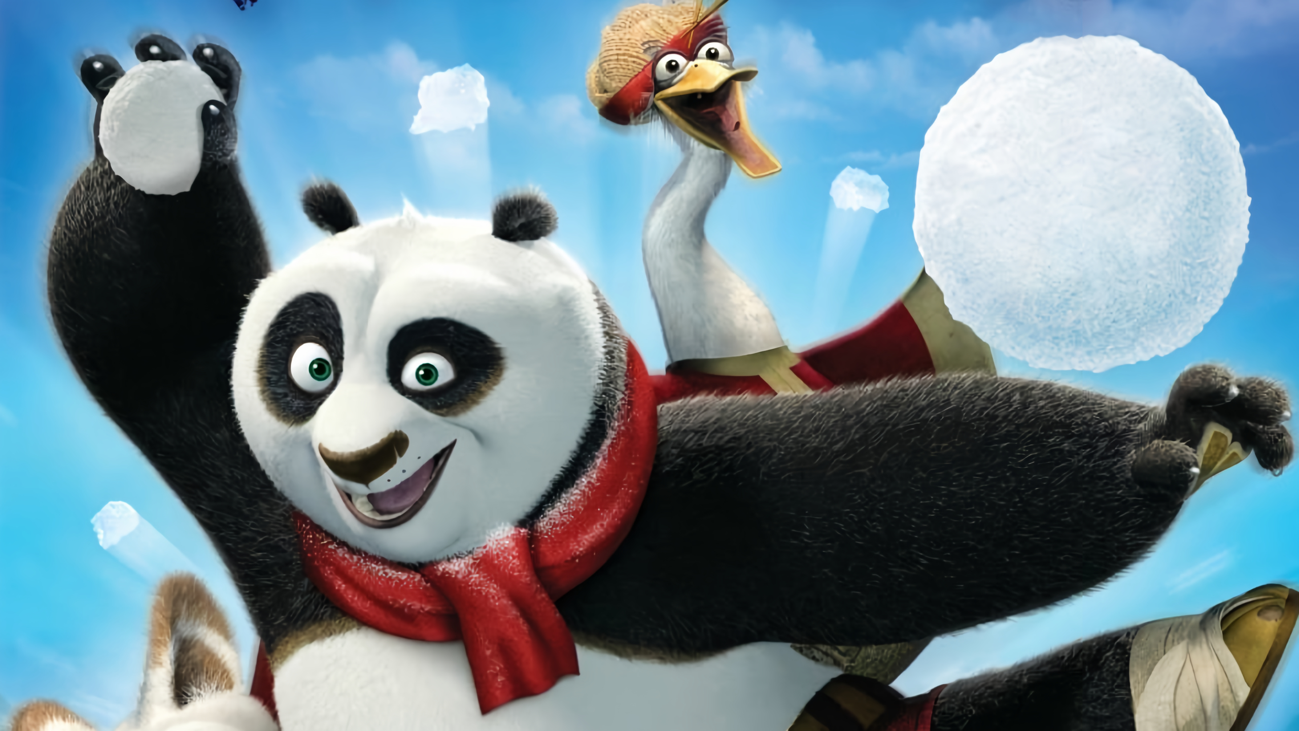 Kung Fu Panda slaví svátky