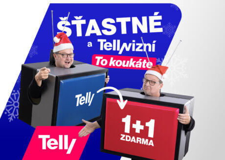 Šťastné a Tellyvizní! Telly naděluje pod stromeček dvojnásobnou porci zábavy