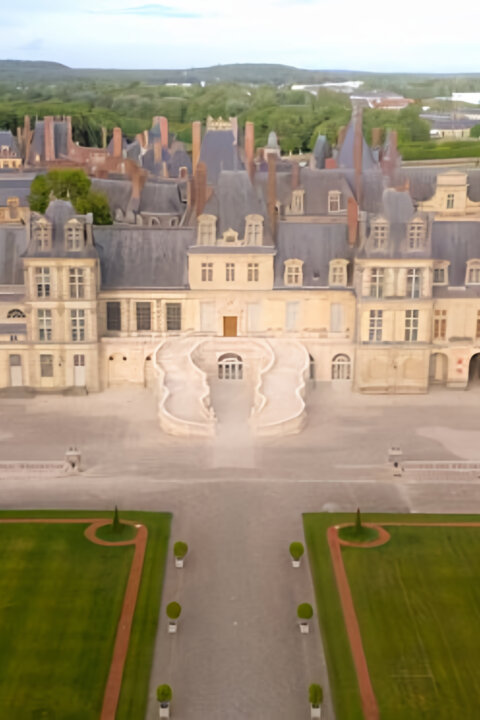 Úchvatný palác ve Fontainebleau
