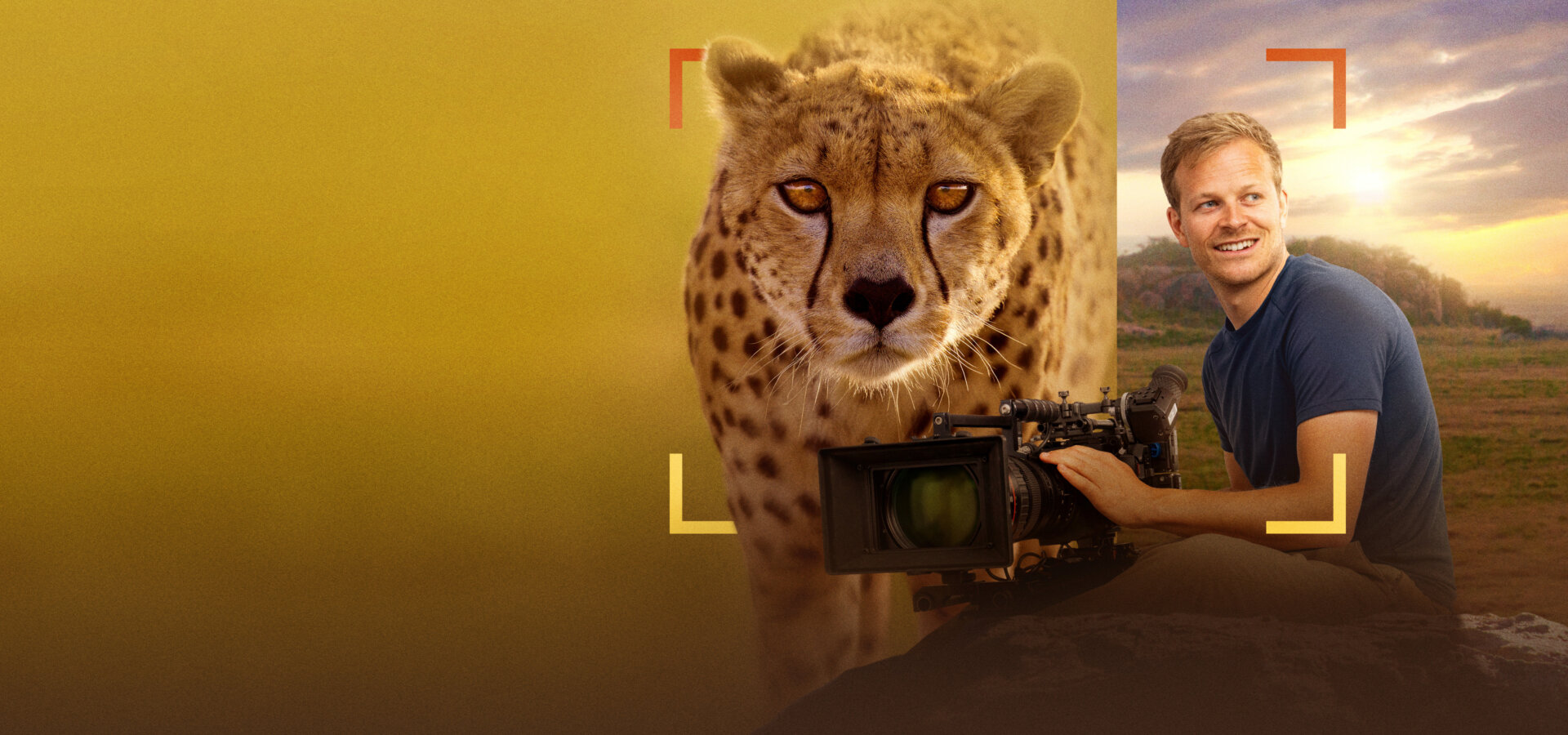 Gepardi zblízka s Bertiem Gregorym