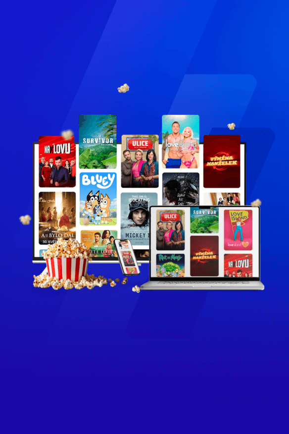 Internetová televize v TV a online v počítači