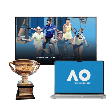 Australian Open v televizi a online