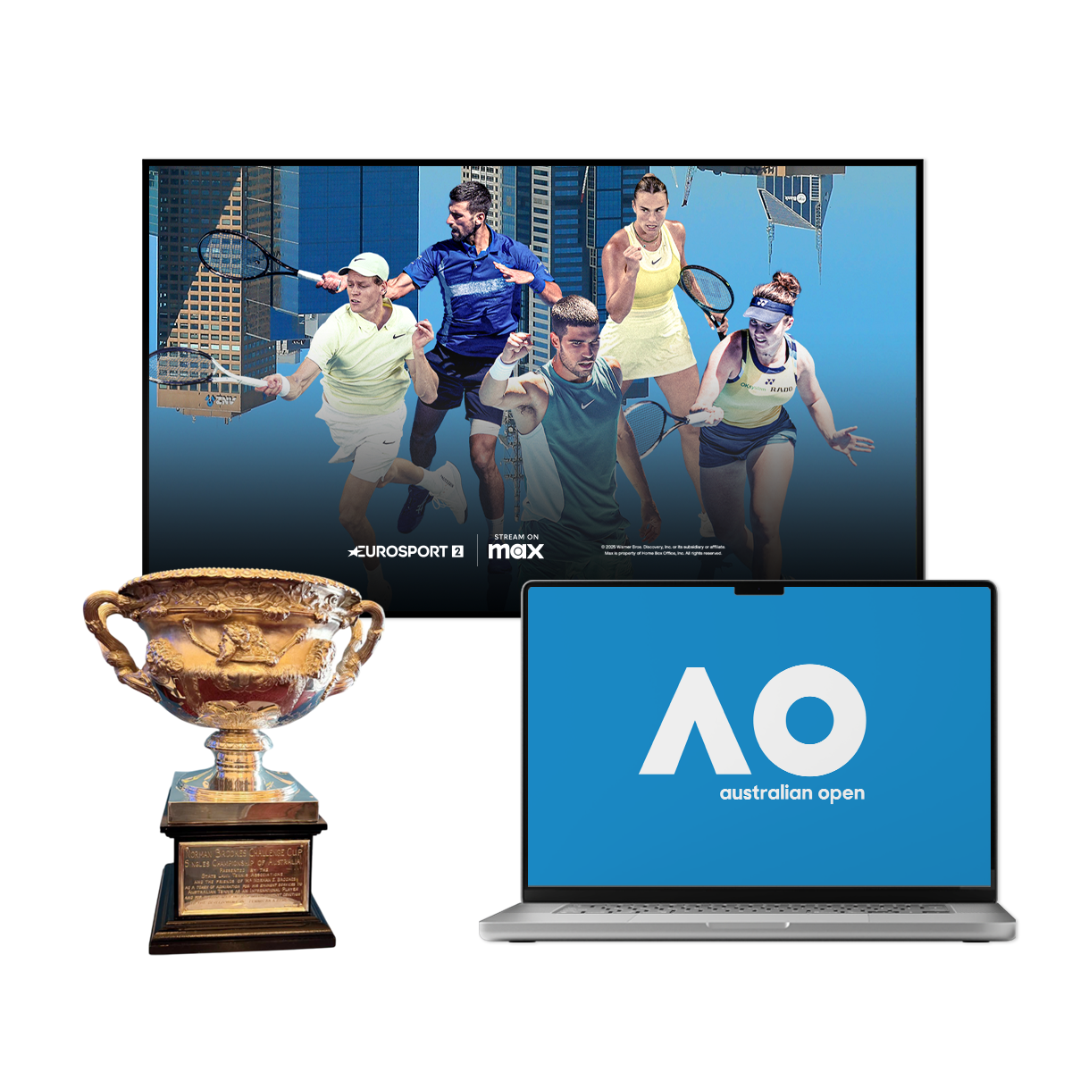 Australian Open v televizi a online