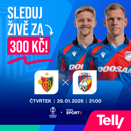 Sleduj živě za 300 Kč | Basilej – Viktoria Plzeň | čtvrtek | 29. 01. 2026 | 21:00 | Nova Sport 5