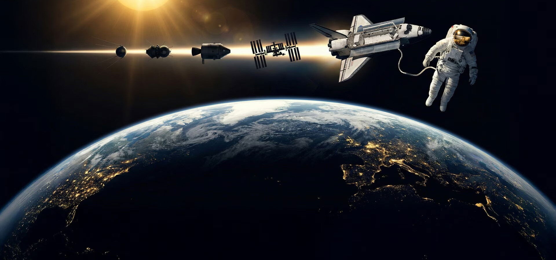 Jak lidstvo vnikalo do kosmu