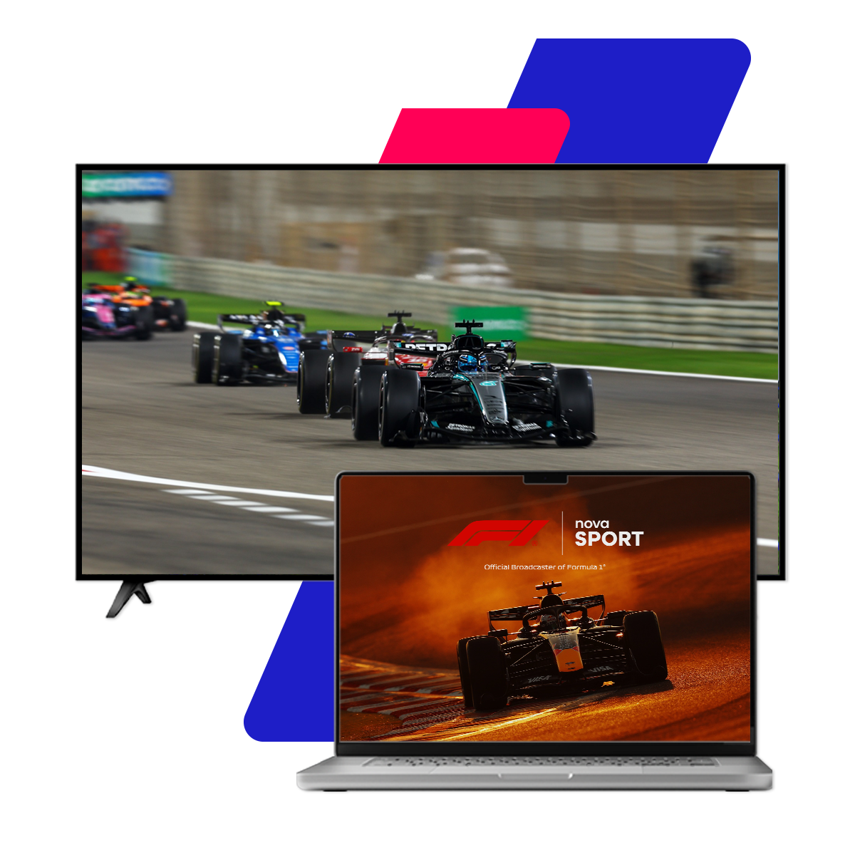 Formule 1 v TV i online na počítači