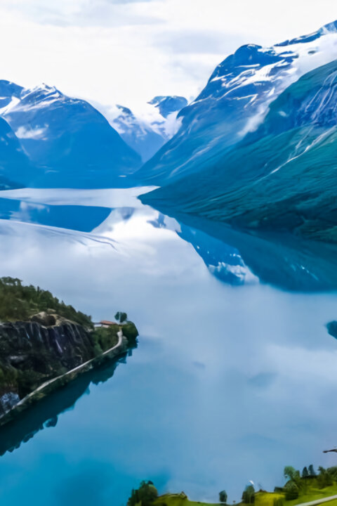 Severské země z ptačí perspektivy