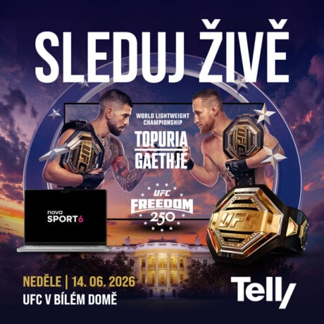 Sleduj živě Topuria vs. Gaethje | UFC Freedom 250 na Nova Sport 6