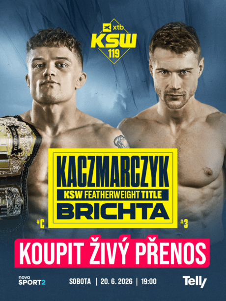 Koupit živý přenos KSW 119 na Nova Sport 2