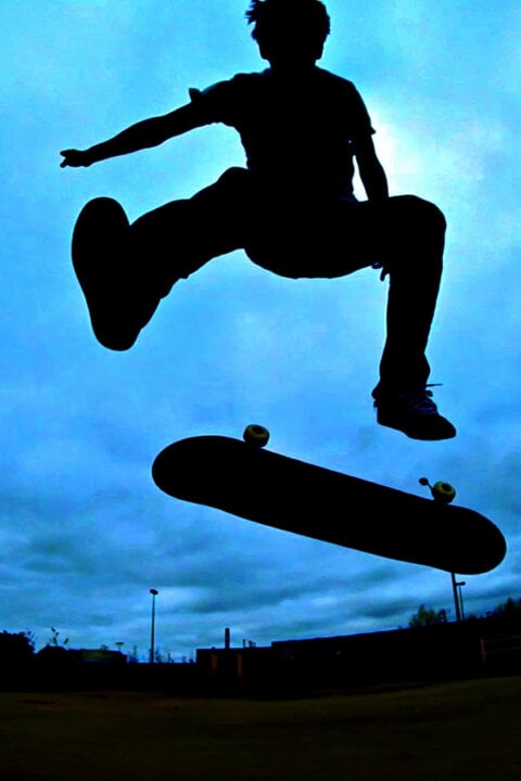 Skateboarding
