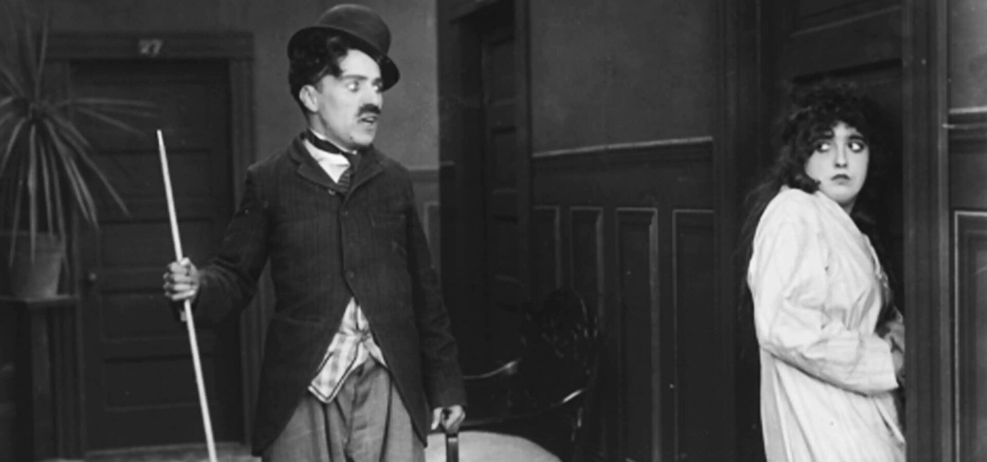 Chaplin v hotelu