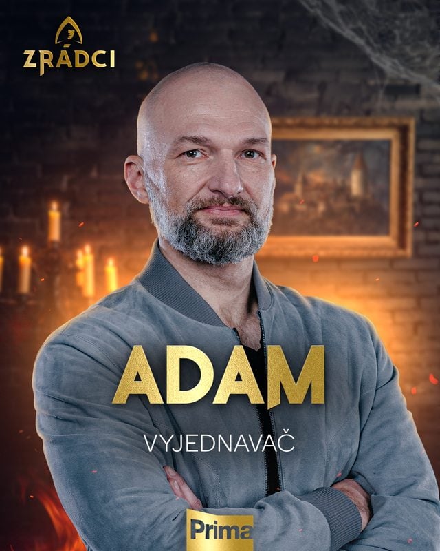 Adam, hráč Zrádců 3 (2026), vyjednavač