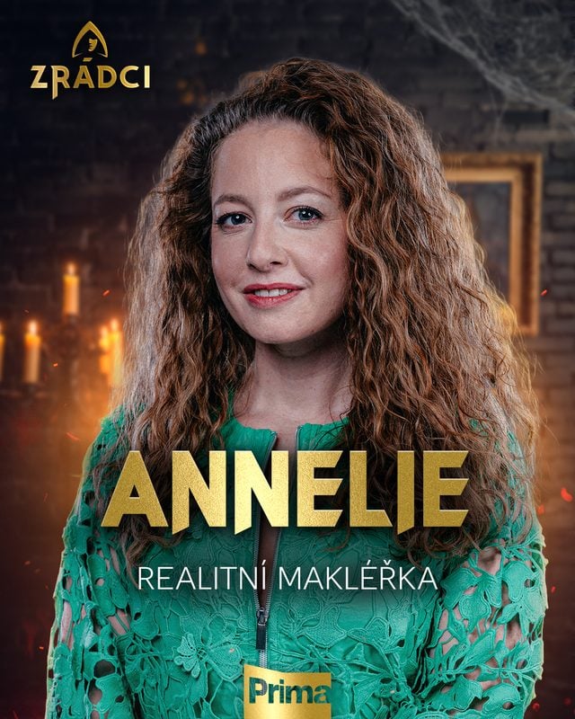 Annelie, hráčka Zrádců 3 (2026), realitní makléřka