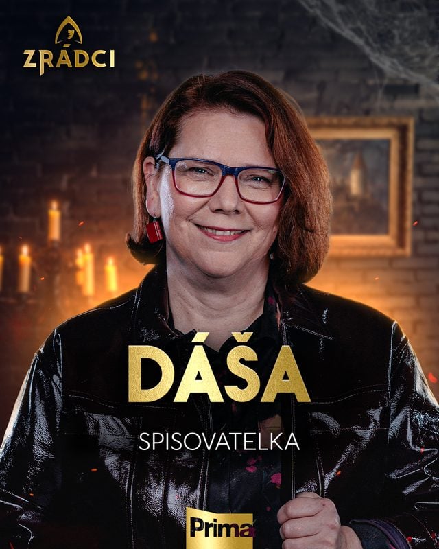 Dáša, hráčka Zrádců 3 (2026), spisovatelka