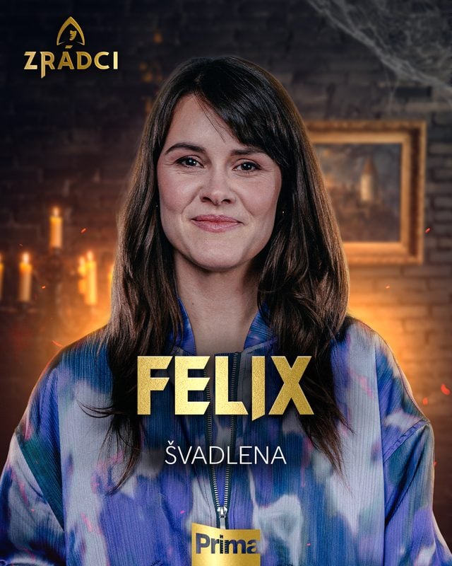 Felix, hráčka Zrádců 3 (2026), švadlena a trenérka lakrosu