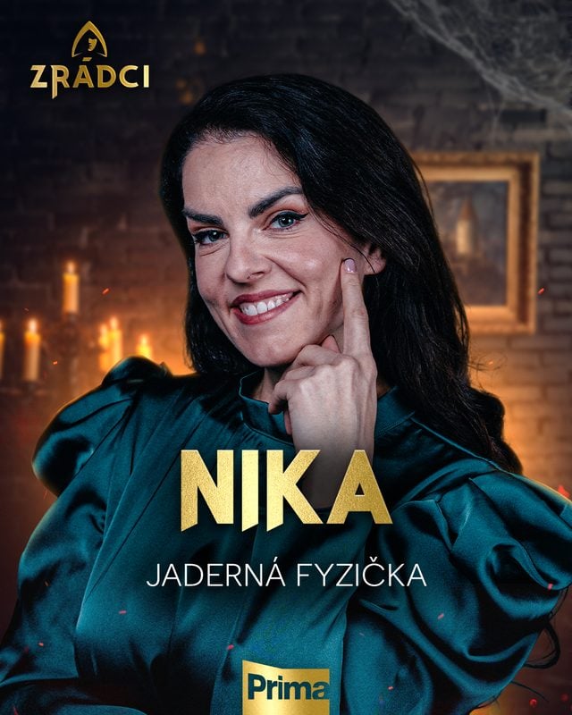 Nika, hráčka Zrádců 3 (2026), jaderná fyzička