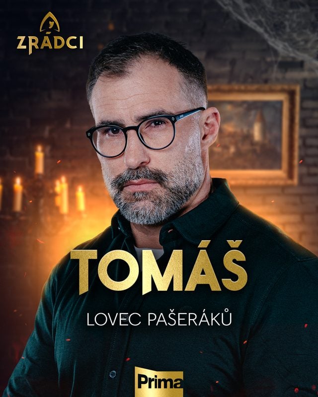 Tomáš, hráč Zrádců 3 (2026), lovec pašeráků