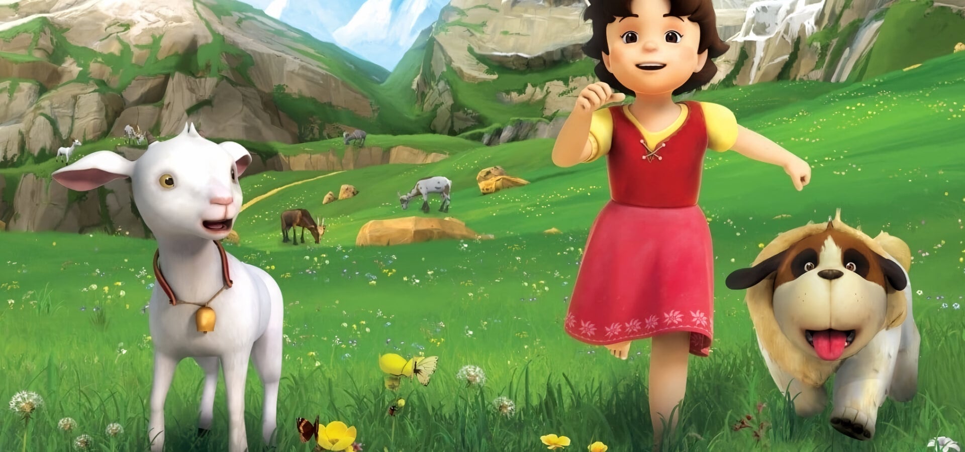 Heidi, děvčátko z hor